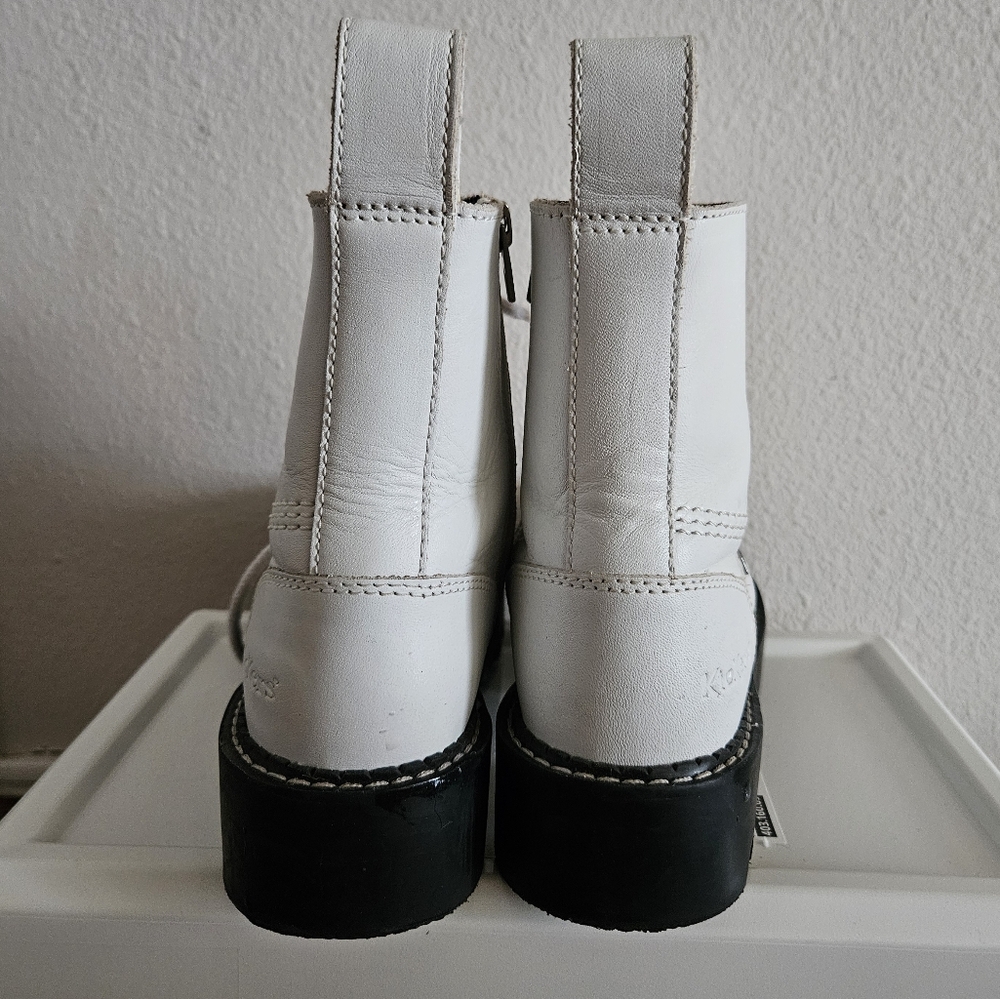 Kickers Lizziie lace up leather boots - Picture 5 of 8